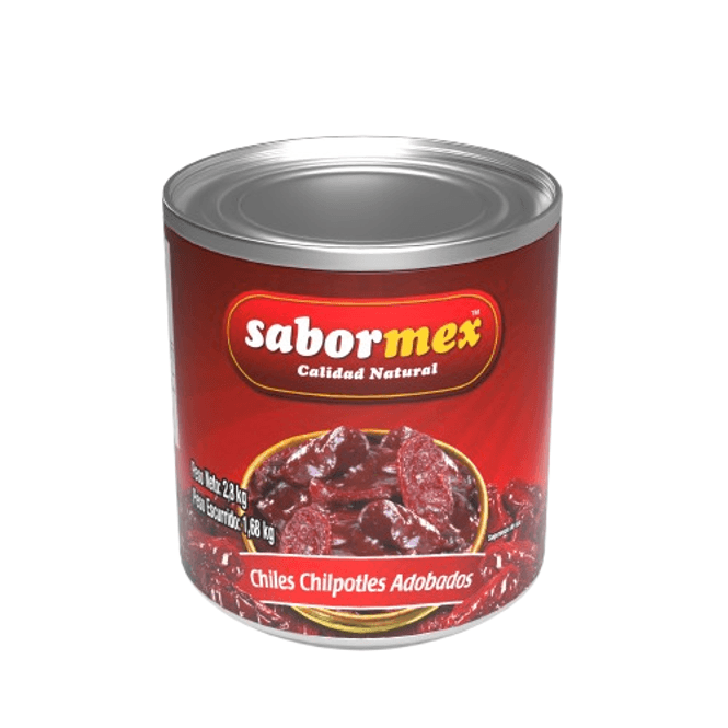 Hovedbilde CHILE CHIPOTLE ADOBADO 2.8kg SABORMEX ...