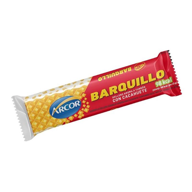 BARQUILLO / TURRON CACAHUETE UNIDAD 25g ARCOR