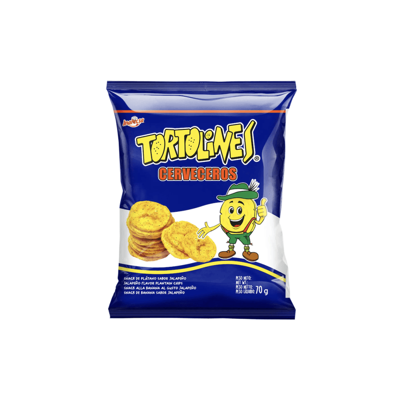 CHIFLES / PLATANITOS / SNACKS TORTOLINES CERVECEROS 70g 