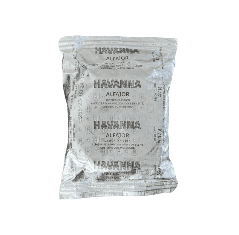ALFAJOR HAVANNA MERENGUE UNIDAD 47g