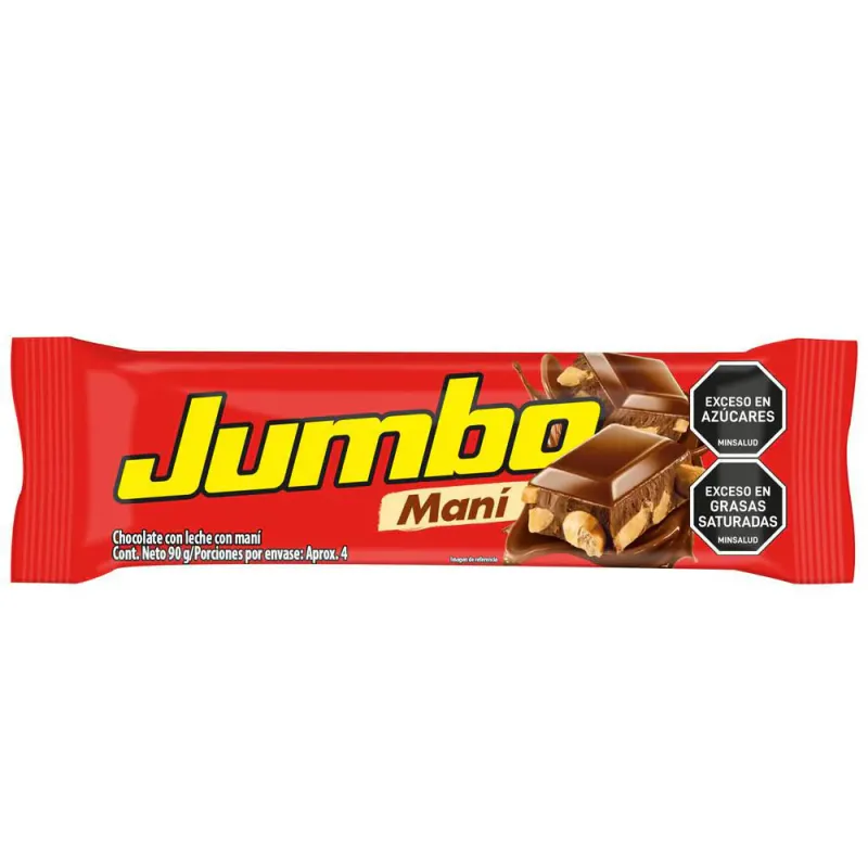 CHOCOLATINA MANI JUMBO BARRA 90g 🇨🇴 