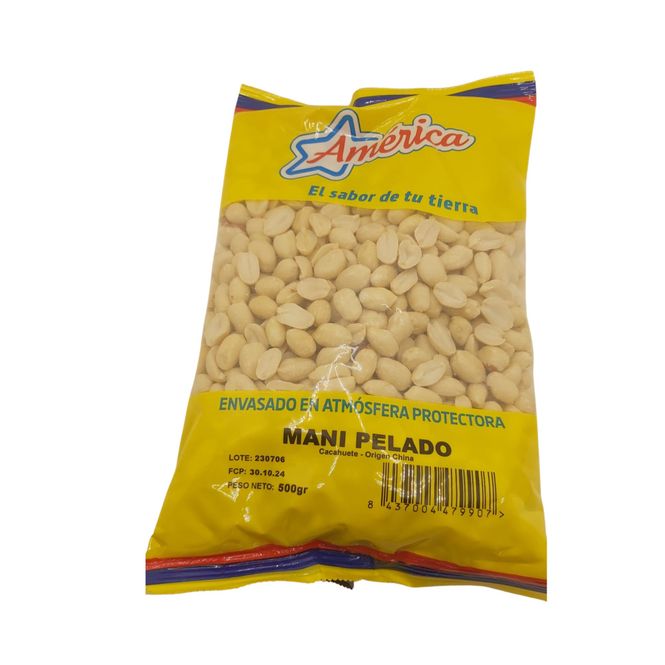 Hovedbilde PEANØTT / MANI PELADO 500g AMERICA