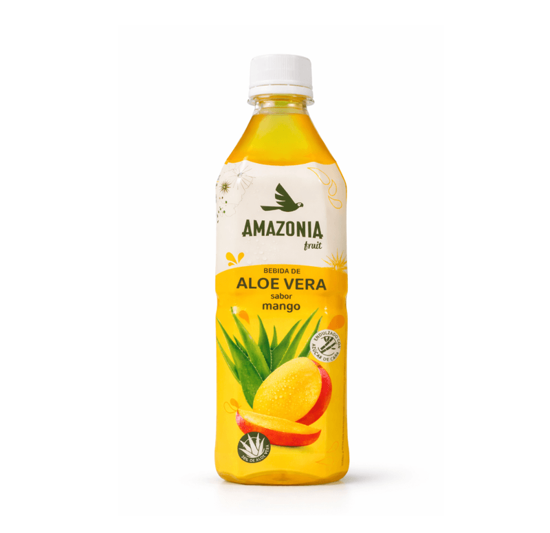 BEBIDA DE ALOE VERA SABOR MANGO 500ml AMAZONIA 