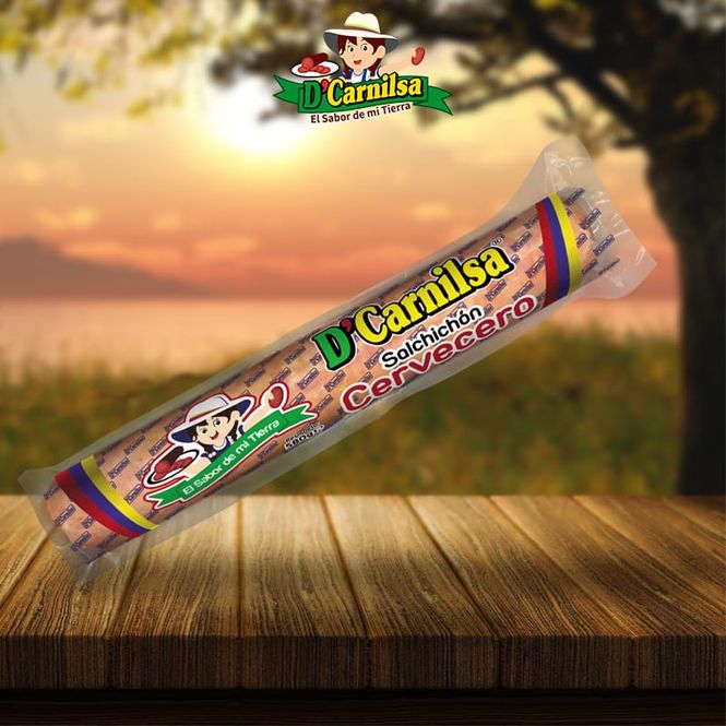 Hovedbilde SALCHICHON CERVECERO AHUMADO 580g