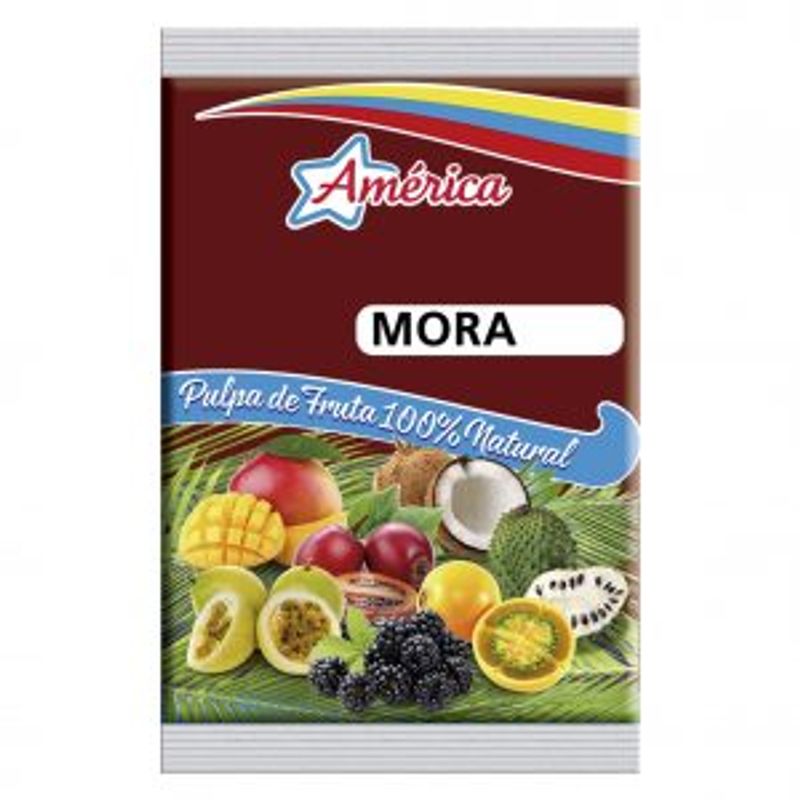 PULPA MORA AMERICA 250g
