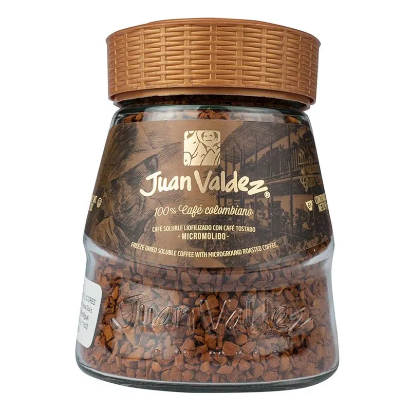 CAFÉ LIOFILIZADO CLÁSICO INSTANTÁNEO 95g JUAN VÁLDEZ 🇨🇴