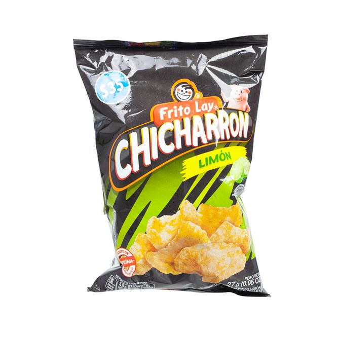 Hovedbilde SNACK CHICHARRON DE CERDO CON LIMON FRITO LAY 27g